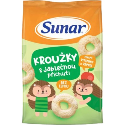 Sunar Prstýnky s příchutí jablko 50 g