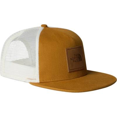 The North Face Мъжка шапка с козирка The north face Jimmy Chin Half Dome Trucker Cap - Timber Tan / Leather Patc - размер One Size (904-3274-0211)