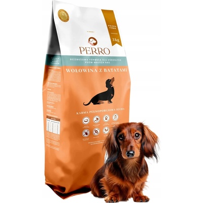 Perro Adult Small Hovädzie mäso s batatami 3 kg