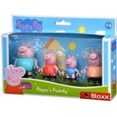 PlayBIG BLOXX Peppa Pig rodinka 4 figúrky