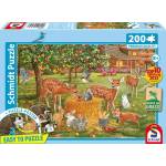 Schmidt Spiele - Puzzle Animal Picnic - 200 piese