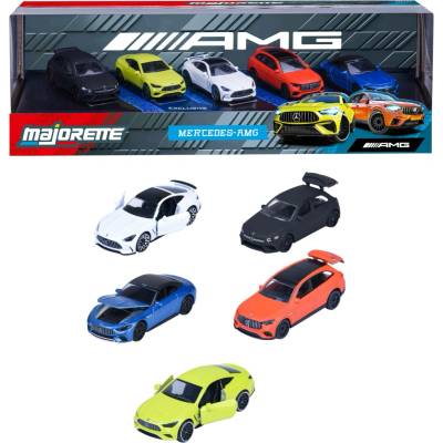 Majorette Sada autíček na hraní, 5dílná (Mercedes-AMG)