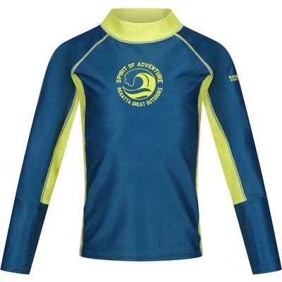 Regatta детска блуза с ултравиолетова защита Hoku Citron