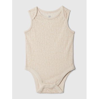 Image 1 of GAP Бебешко боди без ръкави GAP GAP | Bezhov | Момичешки | 50-62