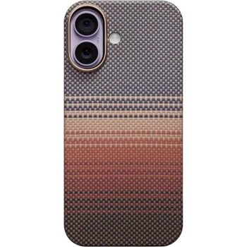 PITAKA Кевларен кейс с MagSafe за iPhone 17 - Pitaka PitaTap MagEZ 7 Ultra Slim Case Aramid Fiber (шарен) (KI1702)