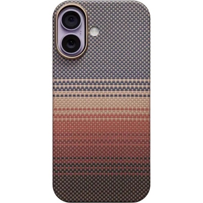 PITAKA Кевларен кейс с MagSafe за iPhone 17 - Pitaka PitaTap MagEZ 7 Ultra Slim Case Aramid Fiber (шарен) (KI1702)