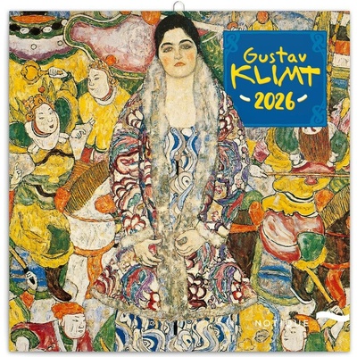 NOTIQUE Poznámkový Gustav Klimt 30 x 30 cm 2026