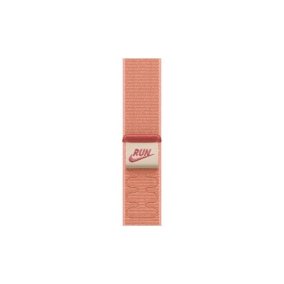 Apple Watch 46mm Loop: Alpenglow Pink Nike Sport Loop (mgd54zm/a)