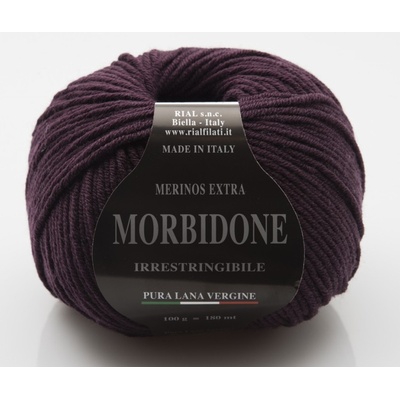 Merino vlna Rial Filati Morbidone tmavá fialová