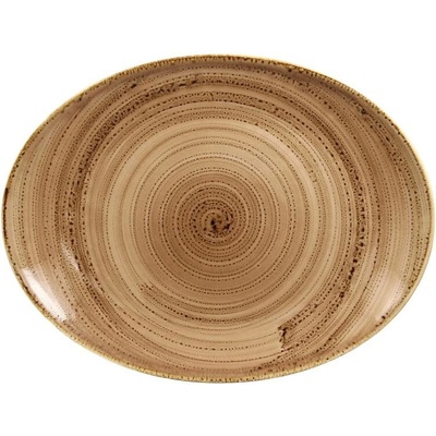 RAK Porcelain Twirl talíř oválný shell 36 × 27 cm