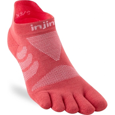Injinji Дамски чорапи за бягане Injinji Women's Run Technical No-Show Running socks - Coral - размер 40, 5-44, 5 (EU) (201-3759-0812)