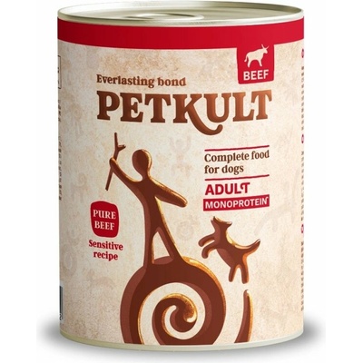 Petkult Dog Monoprotein Sensitive Beef & Brown rice 6 x 800 g