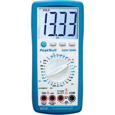 PEAKTECH P 3335 LCD 3,5-místný (2000), podsvětlený
