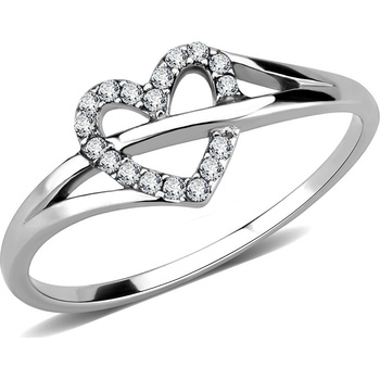 Mabell Dámský prsten z chirurgické oceli BETTY CZ221DA259 5C45