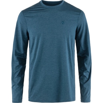 Fjällräven Мъжка спортна тениска Fjällräven Abisko Day Hike L/S Longsleeve - Indigo Blue - размер M (216-6069-0312)