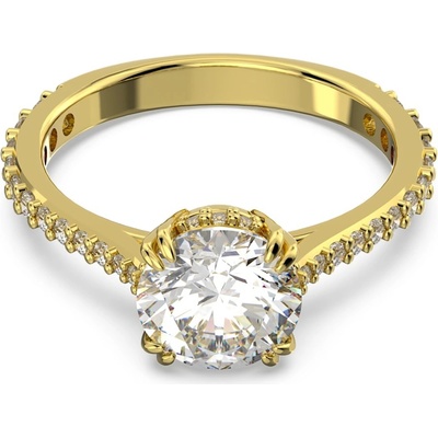 Swarovski Nádherný pozlátený prsteň so Swarovski kryštálmi Constella 5642619