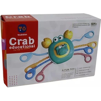 Man Yuk Toys Сензорна играчка за бебе рак, 17 см (rt1503)
