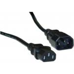 Estillo Удължителен захранващ кабел Estillo, 3 pin, Черен (CP-15-11-1B-1) - ggbox