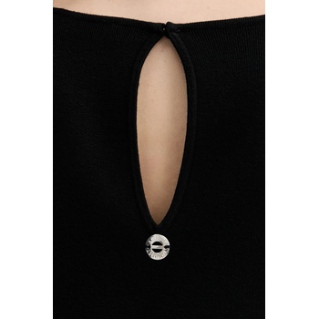 TWINSET Рокля Twinset в черно къса със стандартна кройка 252AP3012 (252AP3012)