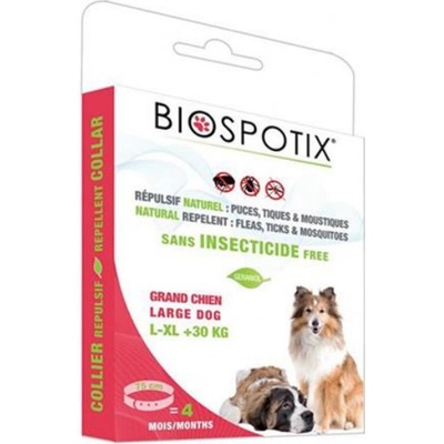 Biogance Biospotix obojok s repelentným účinkom pre veľké psy 75cm nad 30kg