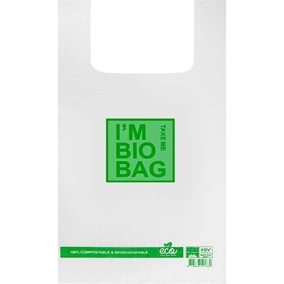 Ekoway - Kompostovateľné tašky - 24x45cm (50ks)