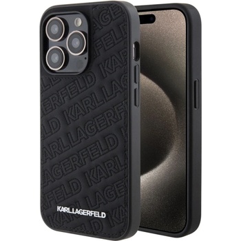 Image 1 of KARL LAGERFELD Калъф Karl Lagerfeld, Quilted Pattern за iPhone 15 Pro Max, KLHCP15XPQKPMK (KLHCP15XPQKPMK)