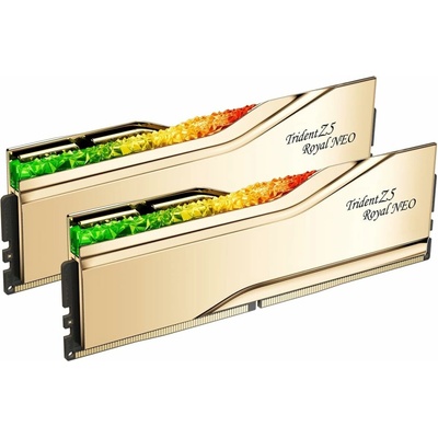 G.Skill Trident Z5 Royal NEO Gold DDR5 96GB 6000MHz CL28 (2x48GB) F5-6000J2836F48GX2-TR5NG