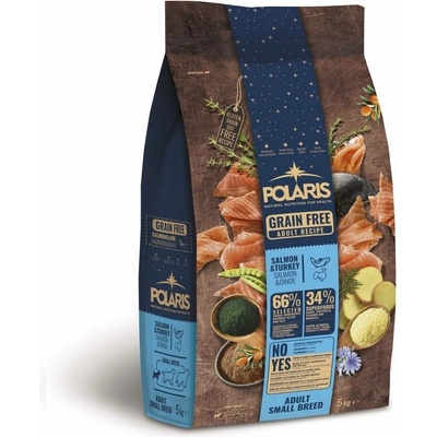 Polaris Grain Free pes Adult S.Breed losos krůta 5 kg