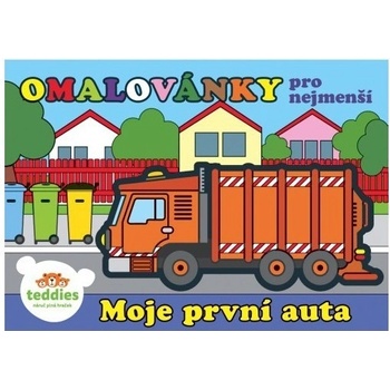 Omalovánky Moje první auta 21x14,5 cm MPA