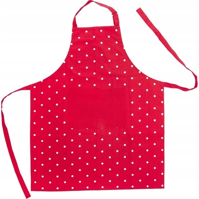 ORION Zástěra kuch. bavlna TEČKA