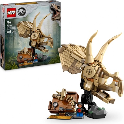 LEGO® Jurassic World 76969 Dinosaurie fosílie: Lebka triceratopsa