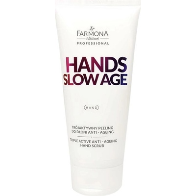 Farmona Hands Slow Age tříčinný peeling na ruce proti stárnutí 200 ml