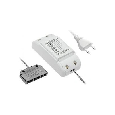 GTV LED napájecí zdroj DC 700mA, 6-21V, 15W s napájecím kabelem a rozvaděčem