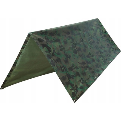 Mil-Tec ABDECK z folie PE 200 x 300 cm Woodland