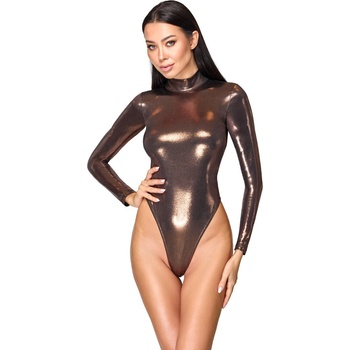 Cottelli Collection Shimmering Long Sleeved Body 2633280 Rose-Gold & Copper M