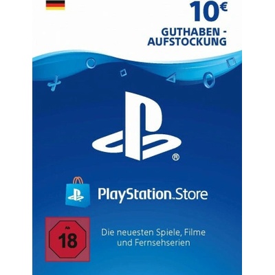PlayStation predplatená karta 10 € DE