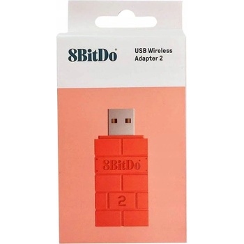 8BitDo USB Wireless Adapter 2 Brown