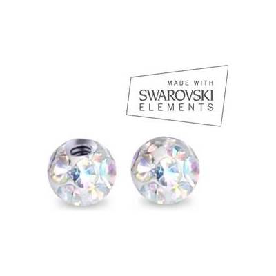 Nubis náhradní kulička s krystaly Swarovski závit ND01023-03-AB
