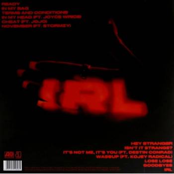 Mahalia ♫ IRL LP