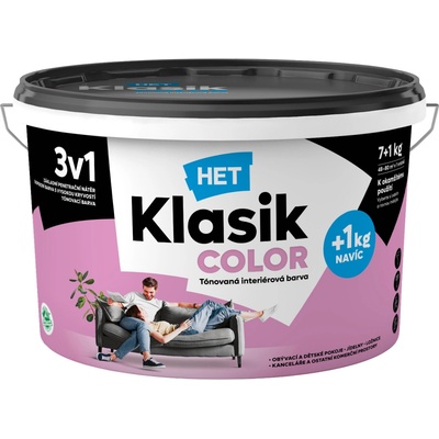 Het Klasik Color 0307 magenta 7+1kg
