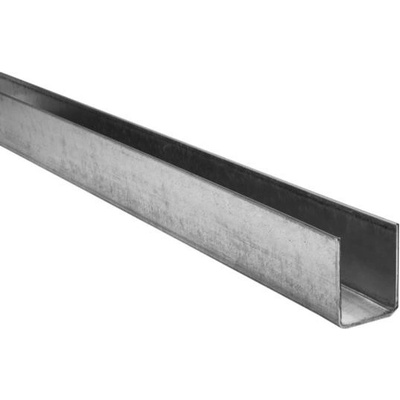 CAIS MCD-60 - hladký U profil pr.46x60 x 2,5 mm pozinkovaný, pre rám posuvných vrát, dĺžka 6m MCD-60_6m