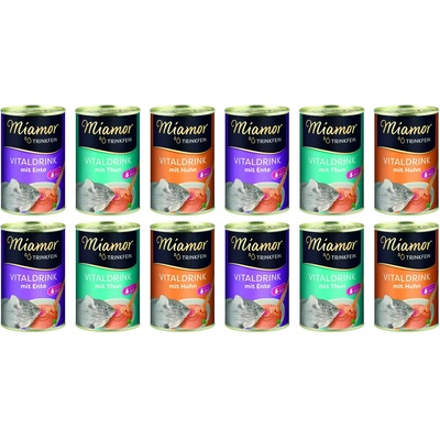 Miamor VitalDrink Mix príchutí 12 x 135 ml