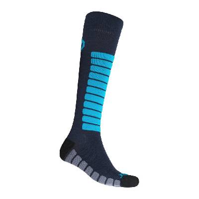 SENSOR PONOŽKY ZERO MERINO šedá/modrá velikost 3/5