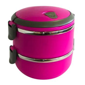 Image 1 of Horecano Cn-Съдинки за храна 2ка пластмаса-инокс 16 см 6133 (0198435)