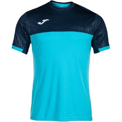 Joma Montreal Short Sleeve T-Shirt fluor turquoise navy