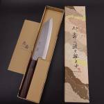 Musashi Кухненски нож Musashi - Япония - ръчна изработка - стомана HAP40 - Kiritsuke 170 мм