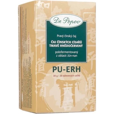 Dr.Popov čaj Pu Erh 20 x 1,5 g
