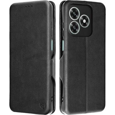 Techsuit Калъф с портфейл - Honor X5c Plus - Techsuit Safe Wallet Plus - Черен