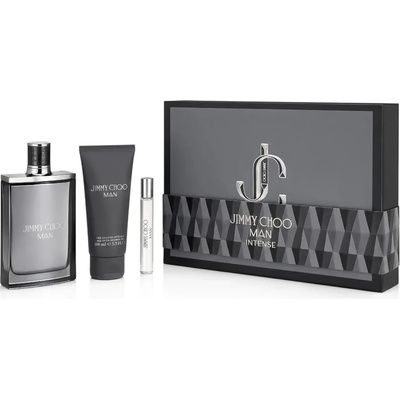 Jimmy Choo Jimmy Choo Man Intense комплект за мъже Eau de Toilette 100 ml + Eau de Toilette 7, 5 ml +