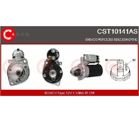 Startér CASCO CST10141AS